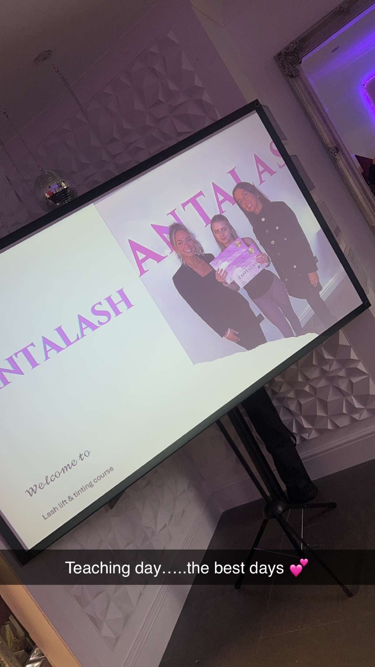 Lashlift & tint course