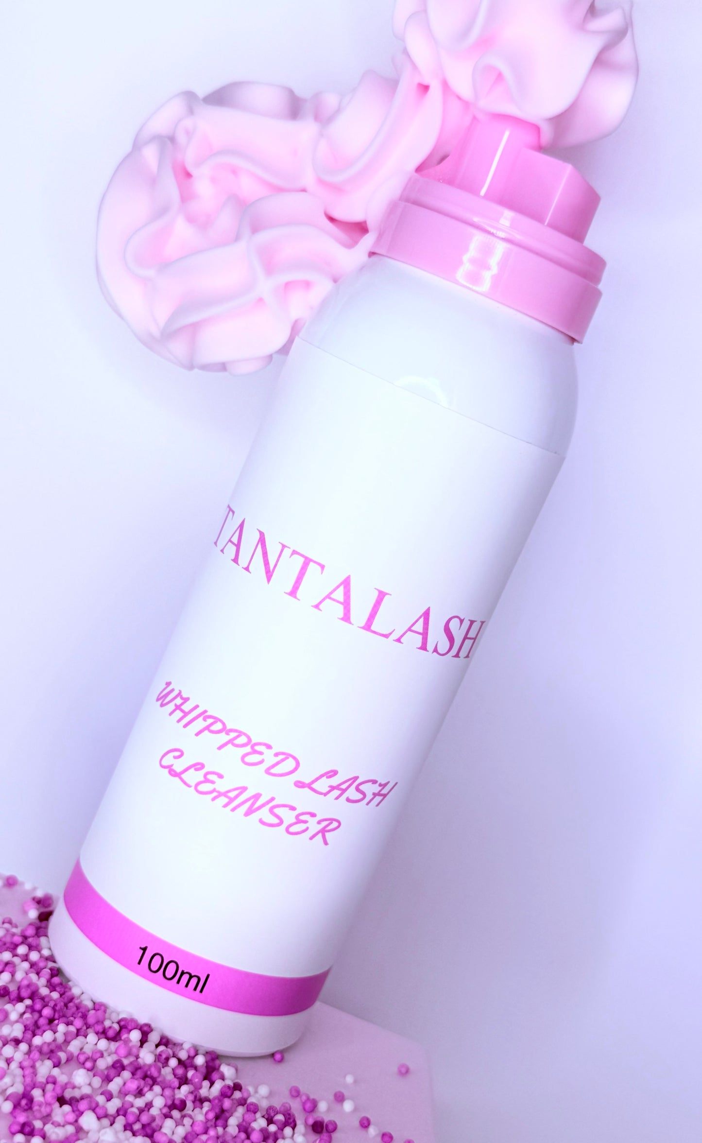 Whipped lash & brow cleanser