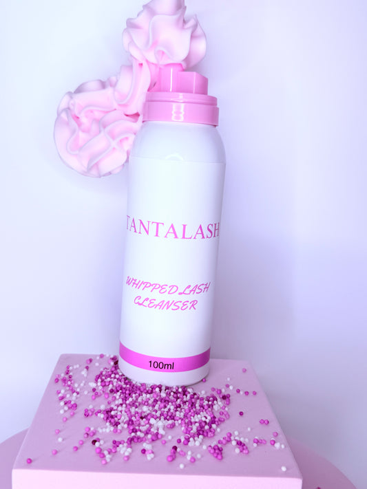 Whipped lash & brow cleanser